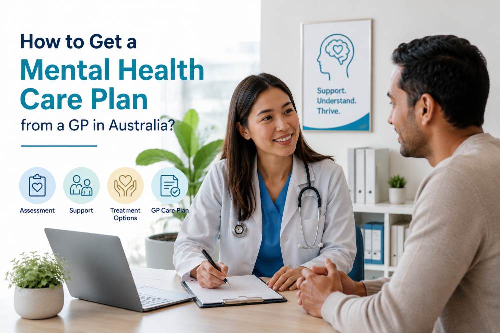 Mental Health Treatment Plan from GP in Australia